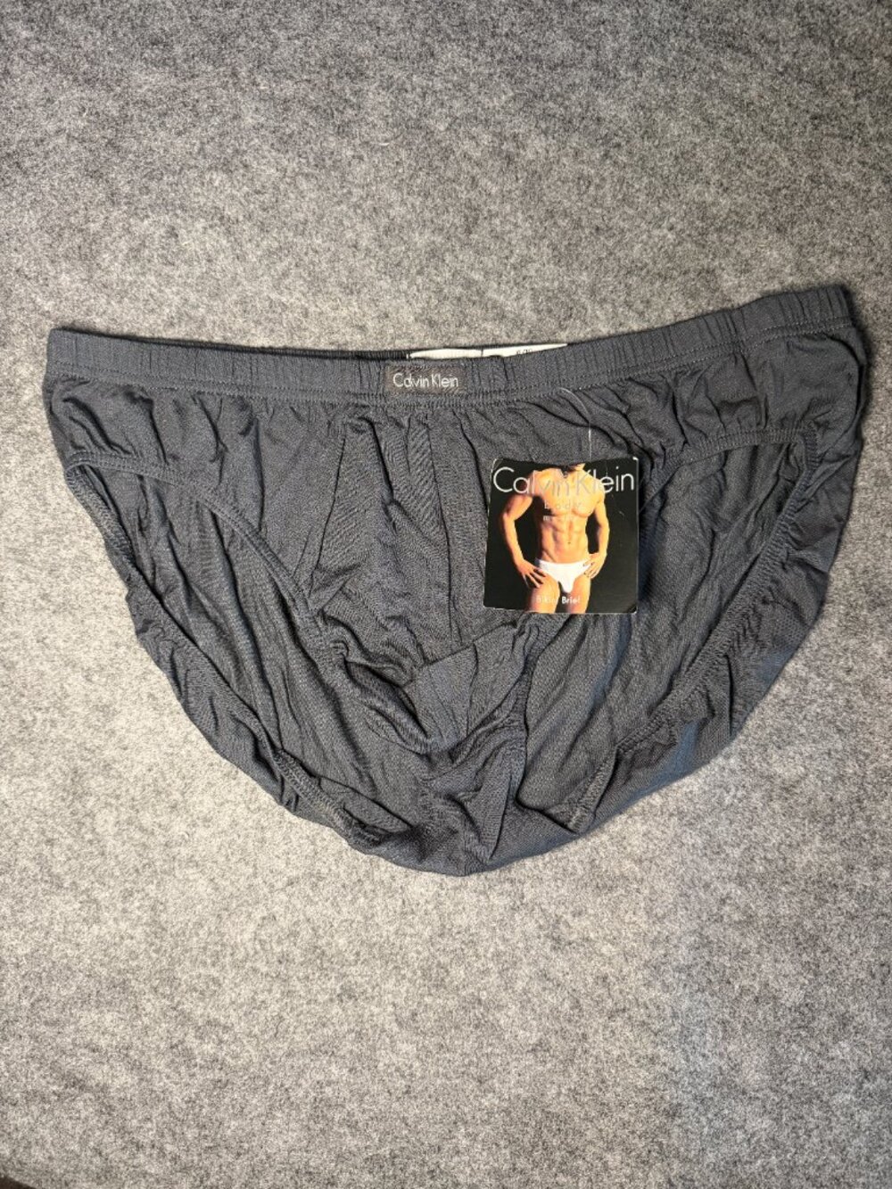 Vintage Calvin Klein Men’s Body Brief – Black Size XL (New with Tag, Rare)
